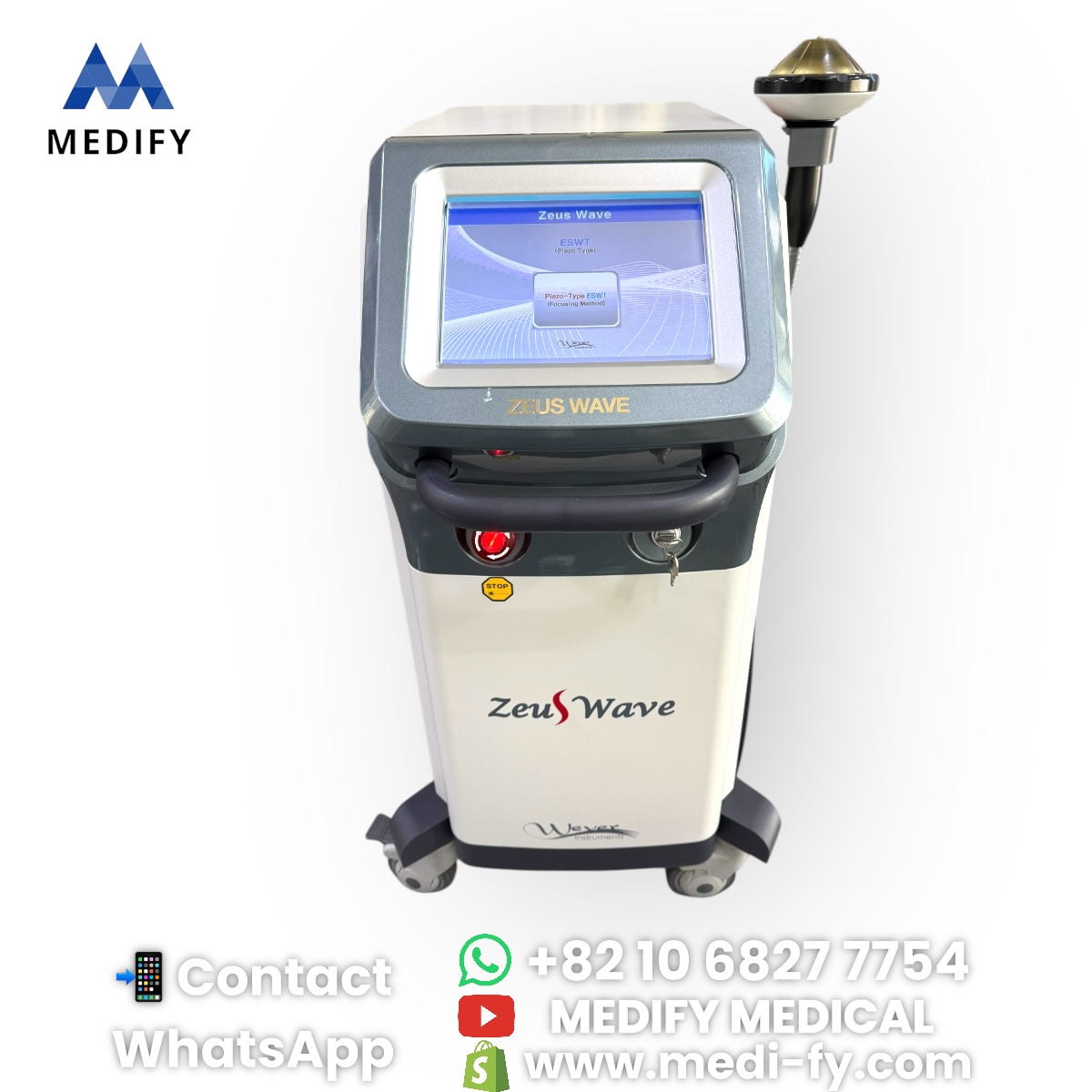 For Sale Zeus Wave Piezo Type Focus ESWT Shock Wave