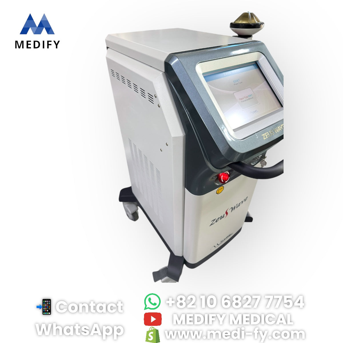 For Sale Zeus Wave Piezo Type Focus ESWT Shock Wave