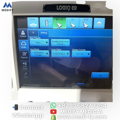 For Sale GE Logiq E9 XDclear 2.0 Ultrasound - 2Probe