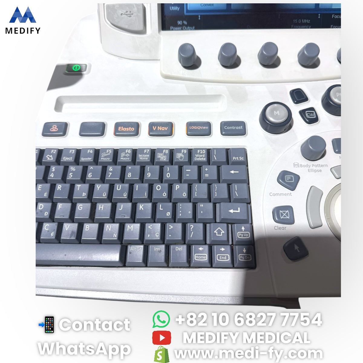 For Sale GE Logiq E9 XDclear 2.0 Ultrasound - 2Probe