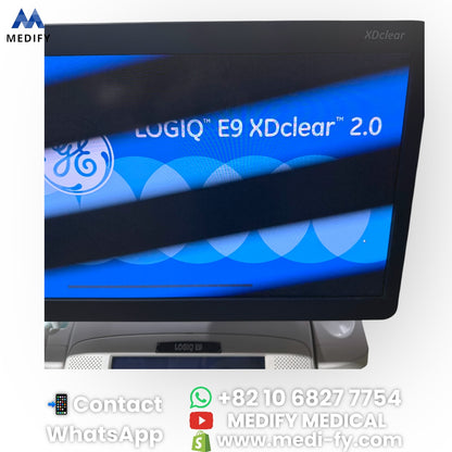 For Sale GE Logiq E9 XDclear 2.0 Ultrasound - 2Probe
