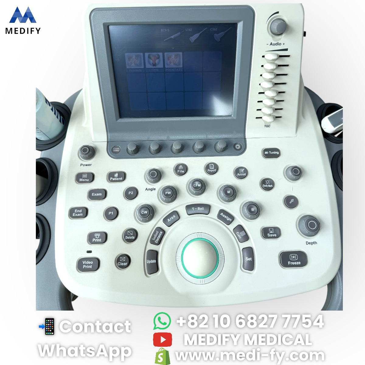 For Sale Sonoscape S20 Ultrasound System - 3Probes