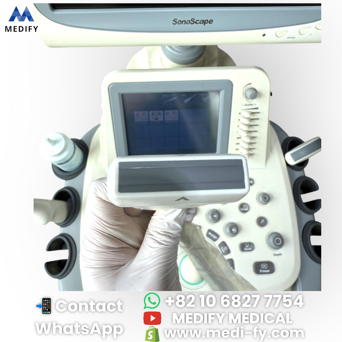 For Sale Sonoscape S20 Ultrasound System - 3Probes