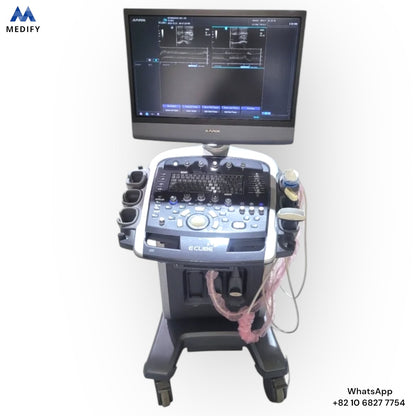 Used Alpinion Ecube9 Ultrasound - 2Probes Convex Linear For Sale
