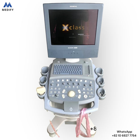 ($800) Siemens Acuson X300 Ultrasound System & VF10-5 Linear Probe