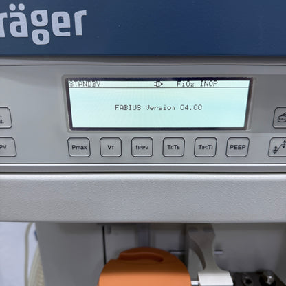 Used Drager Fabius Anesthesia Machine & Enflurane Vapor 2000 For Sale